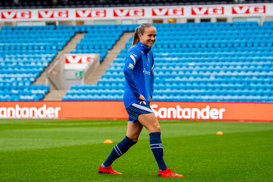 Guro Reiten of the Norwegian women's national football team