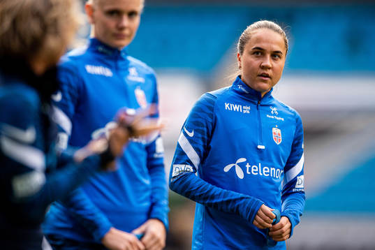 Heidi Ellingsen of the Norwegian women's national football