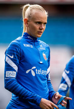 Karina Sævik of the Norwegian women's national football