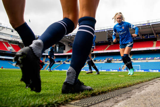 Anna Jøsendal of the Norwegian women's national football