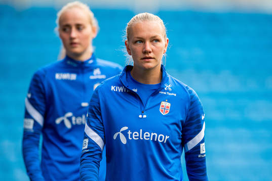 Frida Maanum of the Norwegian women's national football team