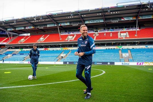 Martin Sjögren, head coach of the Norwegian women's