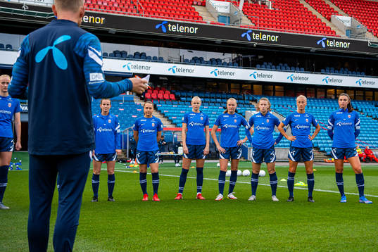Tuva Hansen, Heidi Ellingsen, Karina Sævik, Frida Maanum,
