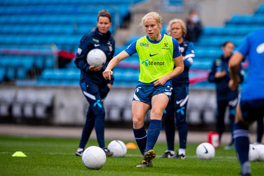 Julie Blakstad of the Norwegian women's national football