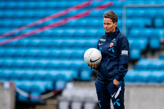 Lena Tyriberget, assistant coach of the Norwegian women's