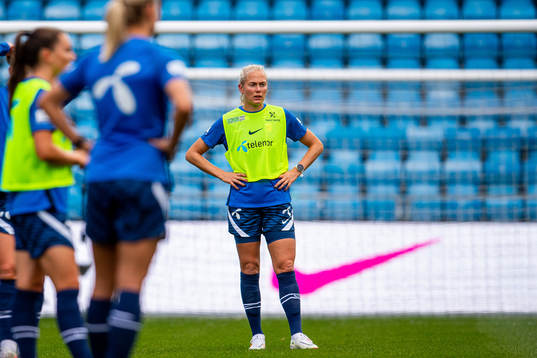 Guro Bergsvand of the Norwegian women's national football