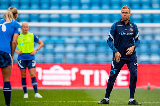Martin Sjögren, head coach of the Norwegian women's