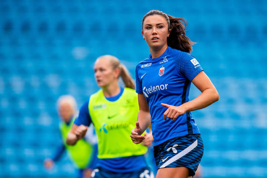 Ingrid Syrstad Engen of the Norwegian women's national