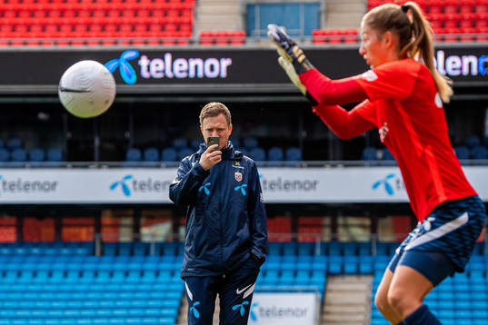 Christer Madsen, communications officer of the Norwegian