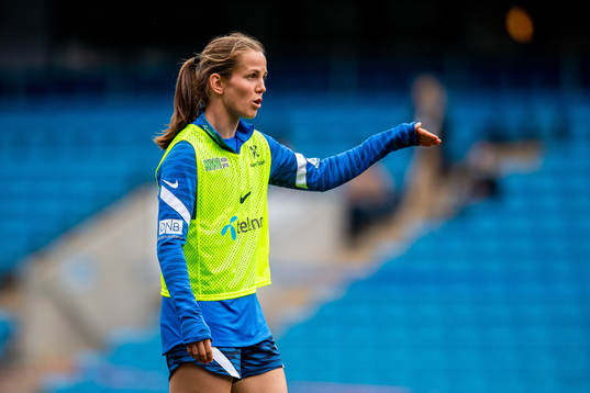 Tuva Hansen of the Norwegian women's national football team