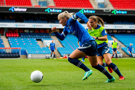 Anna Jøsendal of the Norwegian women's national football