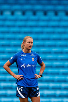 Lisa Fjeldstad Naalsund of the Norwegian women's national