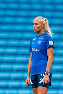 Guro Bergsvand of the Norwegian women's national football