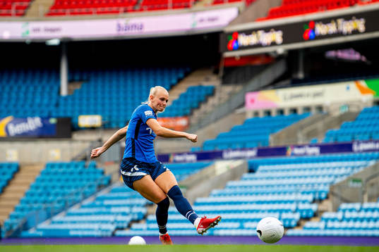 Karina Sævik of the Norwegian women's national football