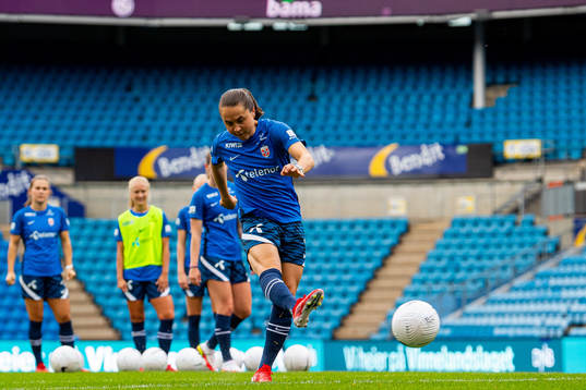 Heidi Ellingsen of the Norwegian women's national football