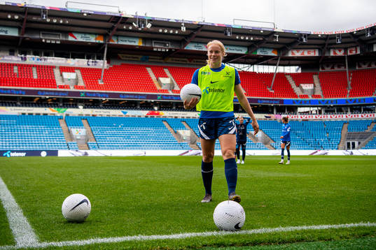 Julie Blakstad of the Norwegian women's national football
