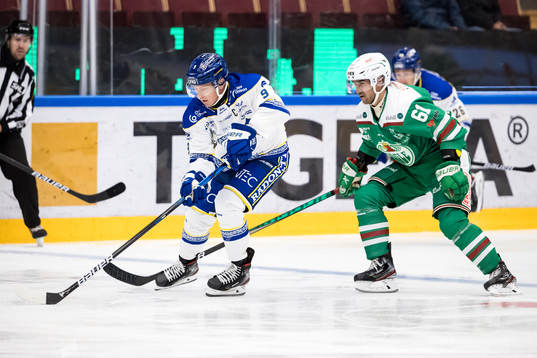 Leksands Patrik Zackrisson och Rögles Ludvig Larsson