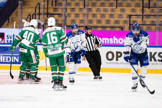 Leksands Max Veronneau och Leksands Alexander Lundqvist