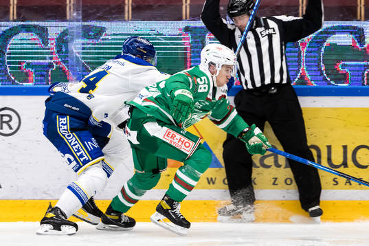Rögles Ryan McKiernan och Leksands Carter Ashton