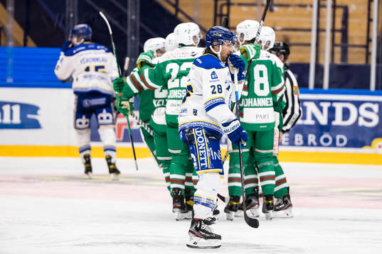 Leksands Justin Kloos deppar