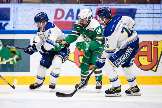 Leksands Matt Caito och Rögles Marco Kasper