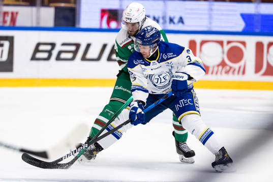 Rögles Dennis Everberg och Leksands August Berg