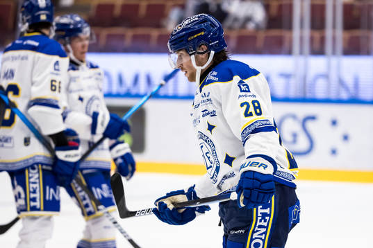 Leksands Justin Kloos deppar