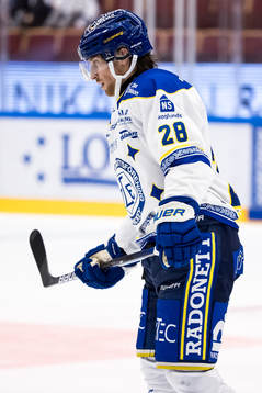 Leksands Justin Kloos deppar