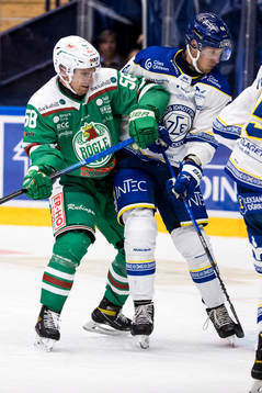 Rögles Ryan McKiernan och Leksands Carter Ashton