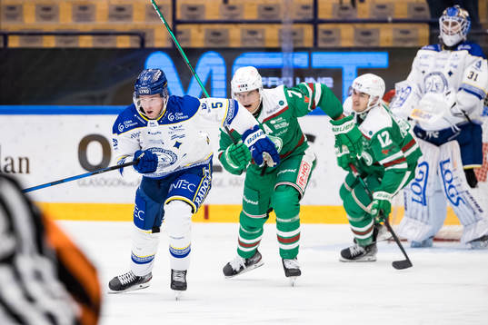 Leksands Calle Själin och Rögles Erlend Lesund