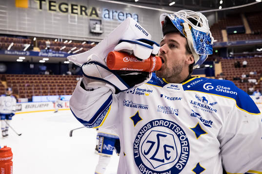 Leksands målvakt Axel Brage