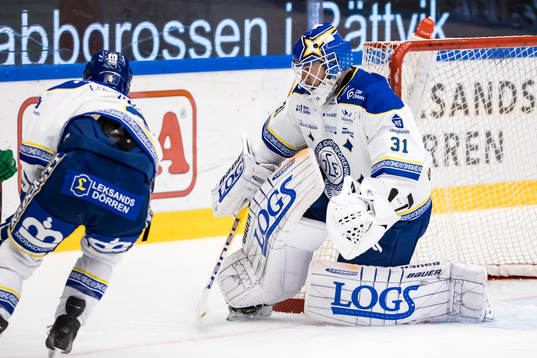 Leksands målvakt Kasimir Kaskisuo