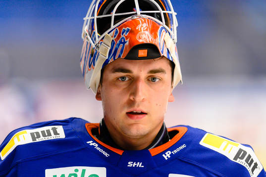 Växjös målvakt Janis Kalnins