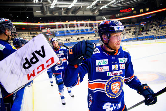 Växjös Ludvig Claesson jublar