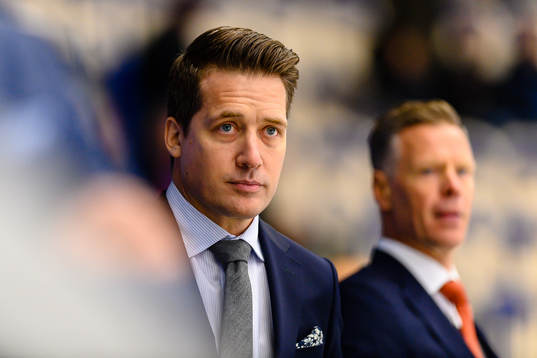 Växjös tränare Sam Hallam