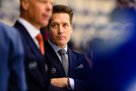 Växjös tränare Sam Hallam