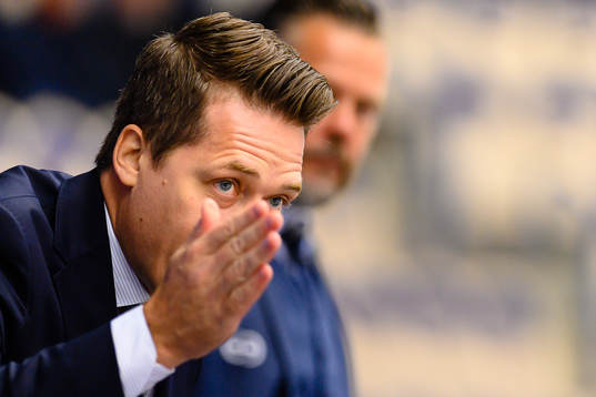 Växjös tränare Sam Hallam