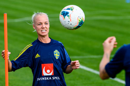 Caroline Seger of the Swedish women's national football team