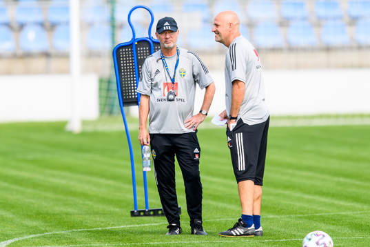 Peter Gerhardsson, head coach and Magnus Wikman, assistant