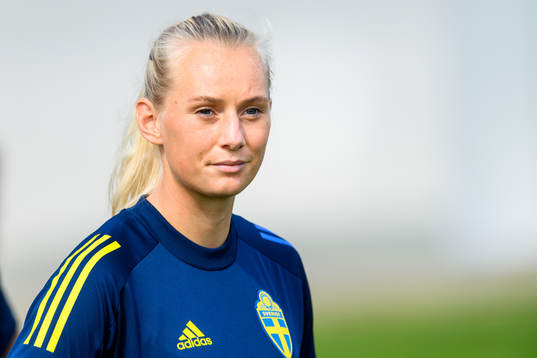 Stina Blackstenius of the Swedish women's national football