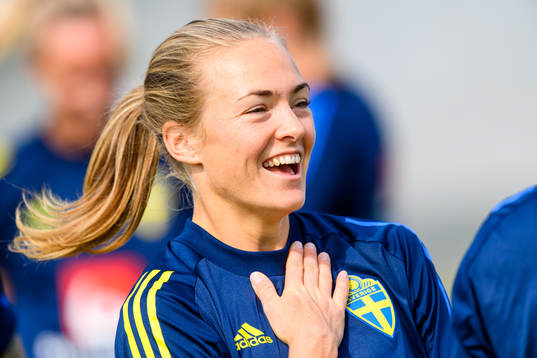 Magdalena Eriksson of the Swedish women's national football
