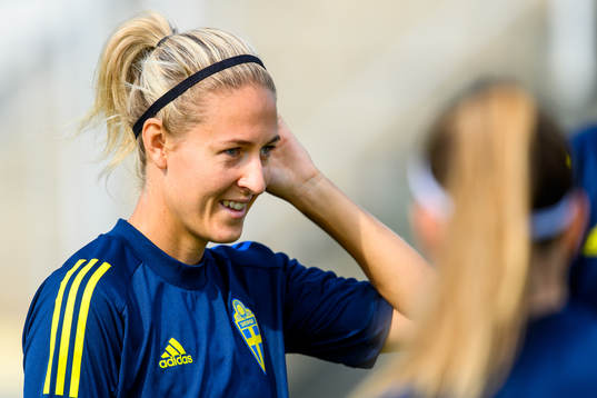 Emma Kullberg of the Swedish women's national football team