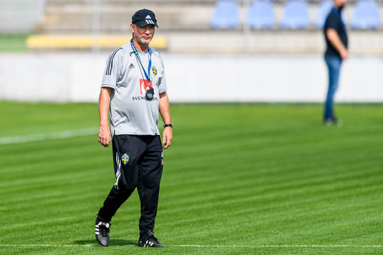 Peter Gerhardsson, head coach of the Swedish women's