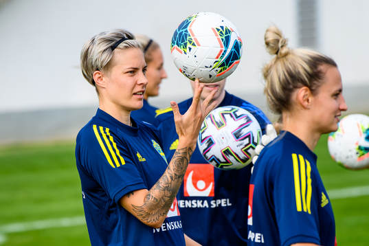 Lina Hurtig of the Swedish women's national football team