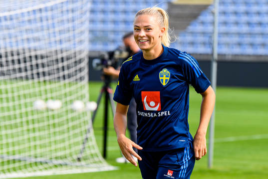 Fridolina Rolfö of the Swedish women's national football