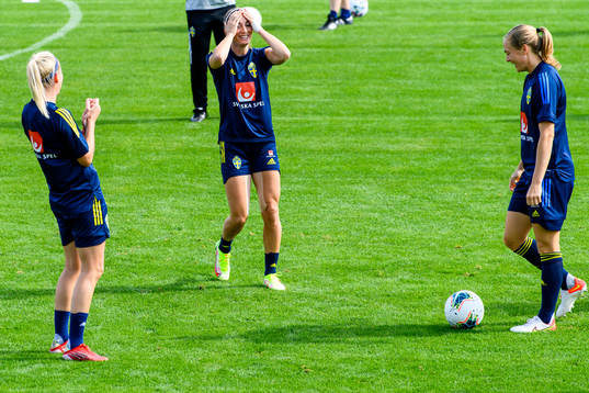 Kosovare Asllani of the Swedish women's national football