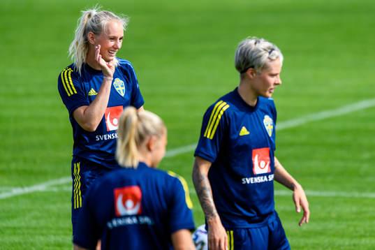Stina Blackstenius of the Swedish women's national football