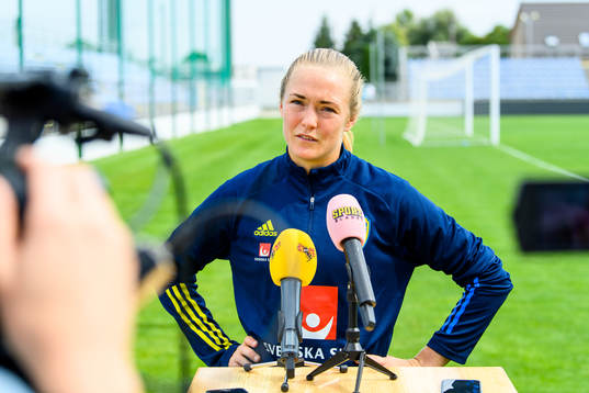 Magdalena Eriksson of the Swedish women's national football