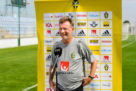 Peter Gerhardsson, head coach of the Swedish women's