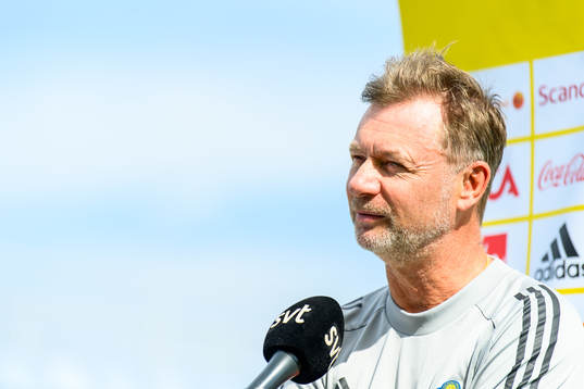 Peter Gerhardsson, head coach of the Swedish women's